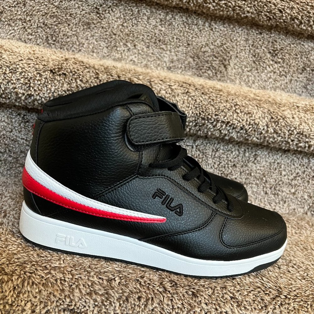 Fila Men's Black A-High Top Sneakers - Picture 2 of 12